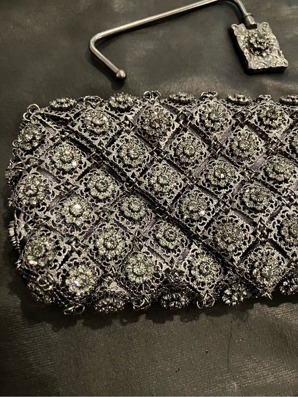 Kenny Ma Embellished Victorian Evening Clutch